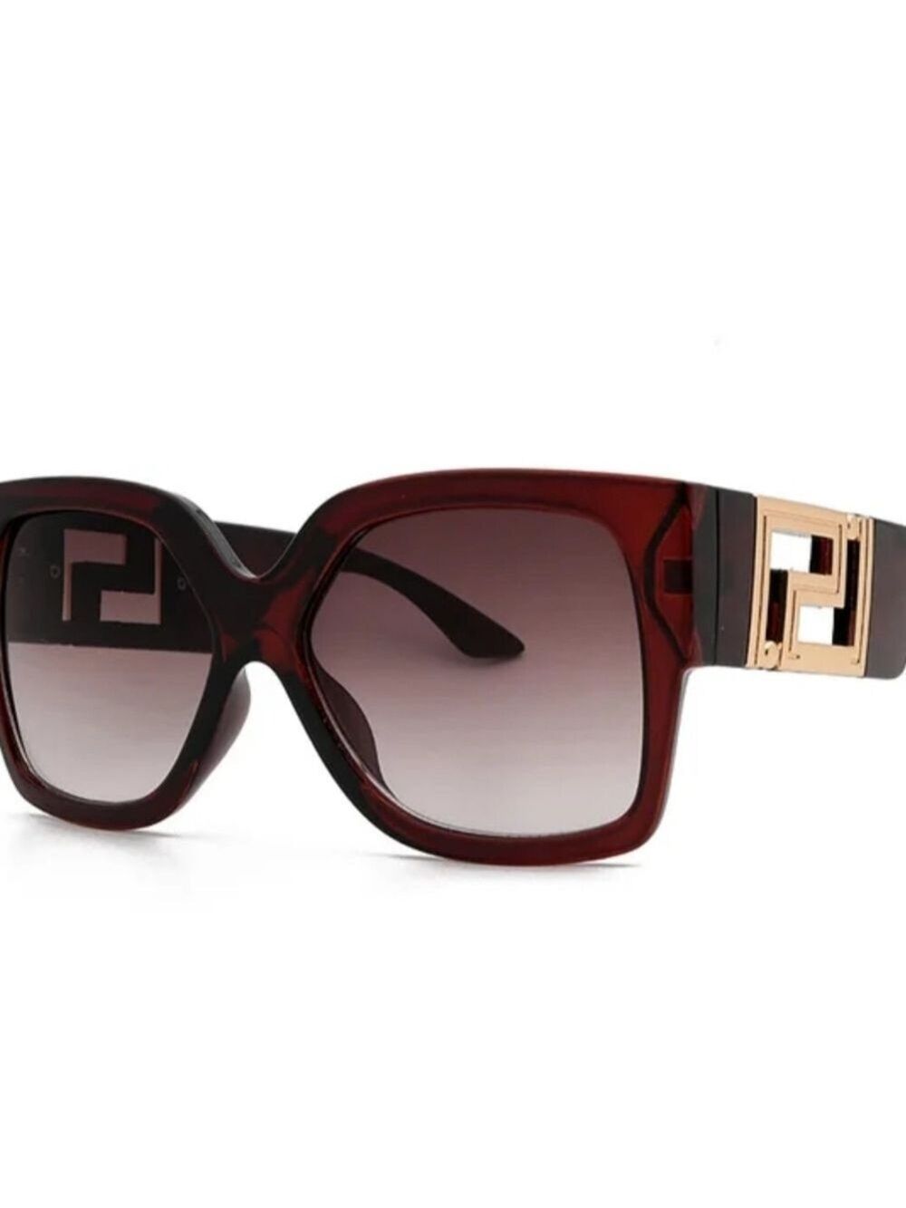 Designer Tortoise Shell Sunglasses - Picture 3 of 3